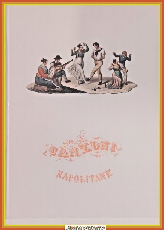 FASCINO DELLE CANZONI NAPOLETANE di Max Vajro 1961 Marotta Libro saggio storico