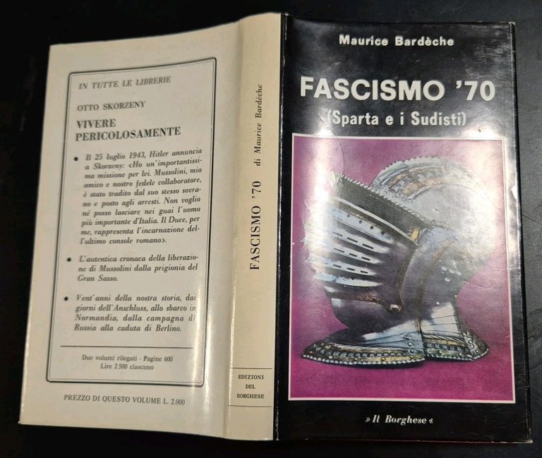FASCISMO 70 di Maurice Bardeche Sparta e i Sudisti 1969 …