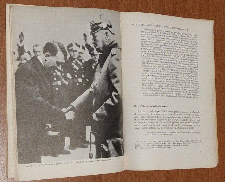 FASCISMO E NAZIONALSOCIALISMO di Pier Giorgio Zunino 1974 SEI editore …
