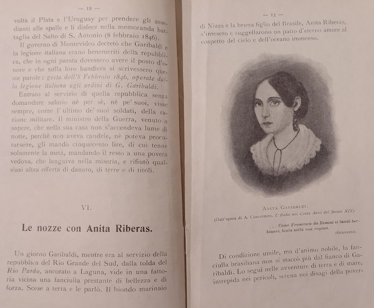 FATTI E DETTI MEMORABILI DELLA VITA DI GIUSEPPE GARIBALDI Formento …