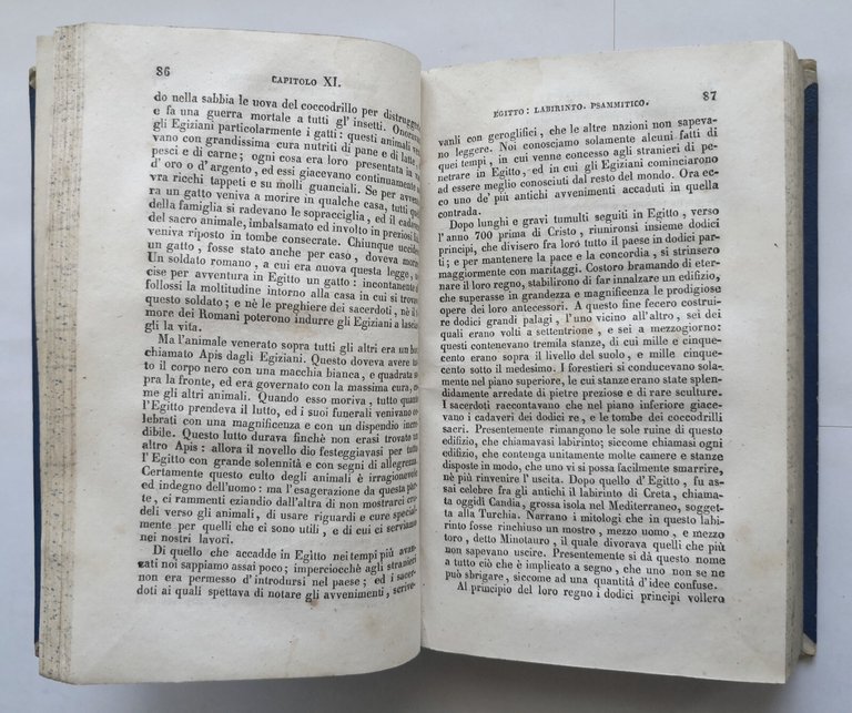 FATTI PRINCIPALI DELLA STORIA UNIVERSALE di Bredov 1842 Agrelli Libro …