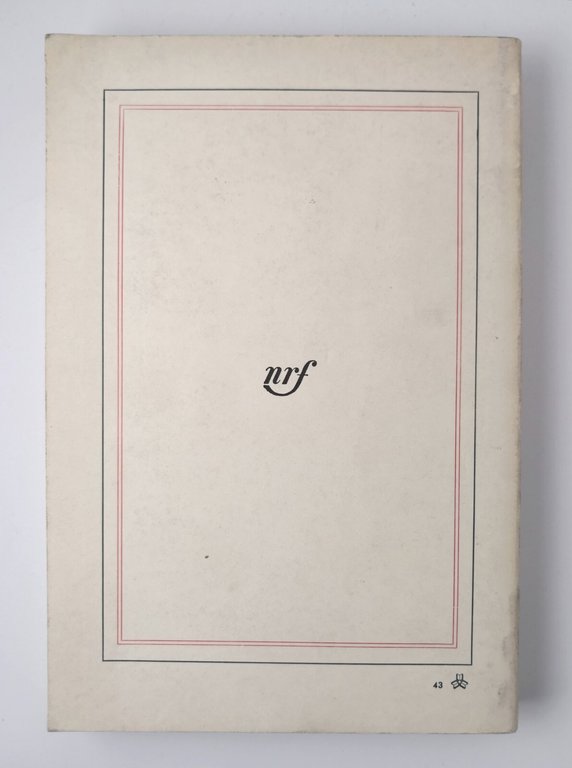 FAUX PAS di Maurice Blanchot 1975 Gallimard Libro in francese