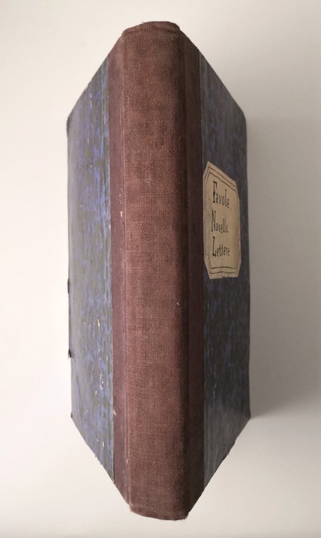 FAVOLE NOVELLE E LETTERE di Gasparo Gozzi 1876 Barbera Libro …