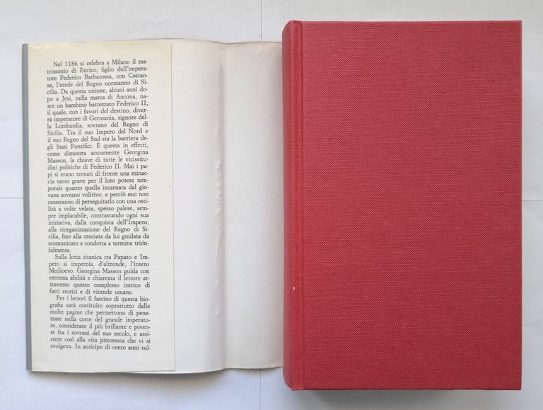 FEDERICO II DI SVEVIA di Georgina Masson 1981 Rusconi libro …