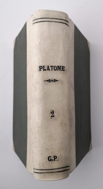 FEDONE DIALOGHI DI PLATONE volume 2 tradotti da Ruggero Bonghi …