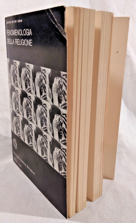 FENOMENOLOGIA DELLA RELIGIONE di Gerardus Van der Leeuw 1975 Boringhieri …