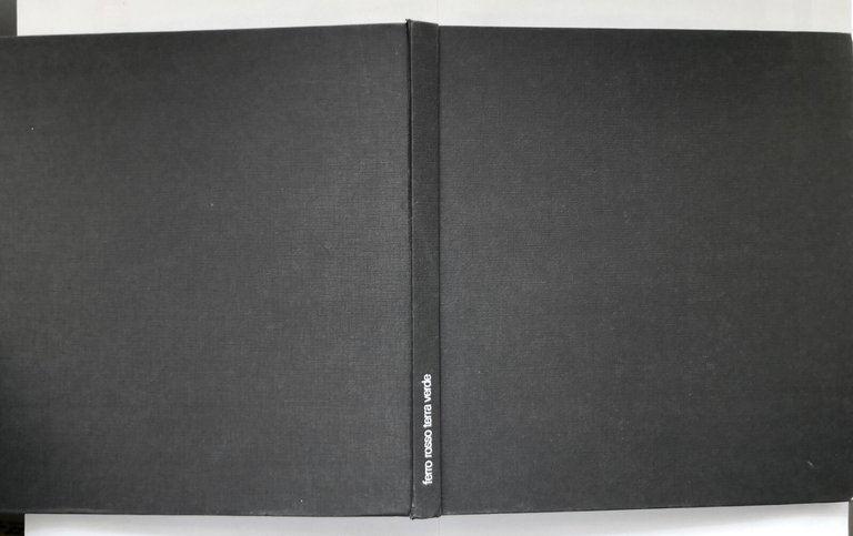 FERRO ROSSO TERRA VERDE 1974 Italsider libro fotografie Savona Italo …