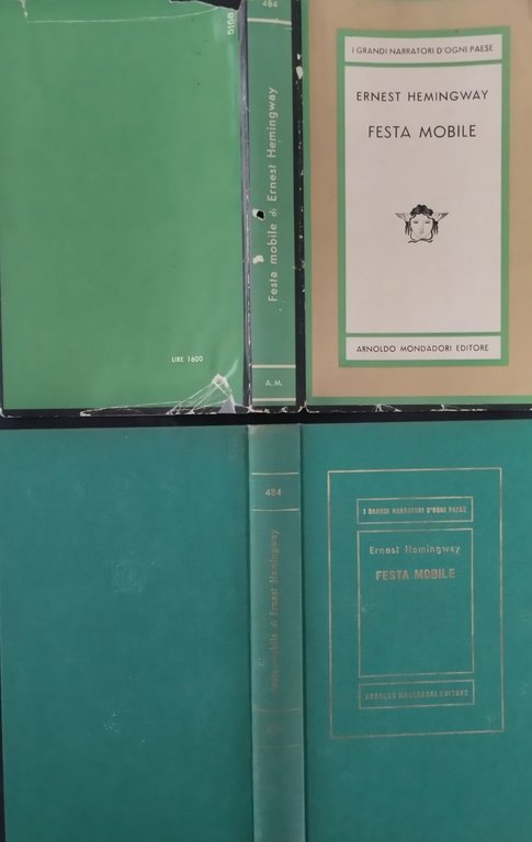 FESTA MOBILE di Ernest Hemingway maggio 1964 Mondadori Libro I …