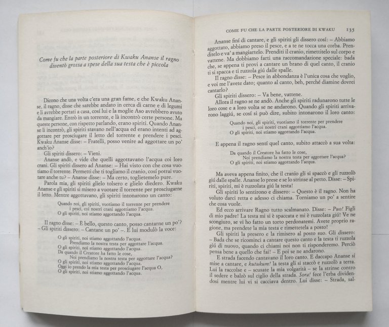 FIABE AFRICANE a cura di Paul Radin 1980 Einaudi prefazione …