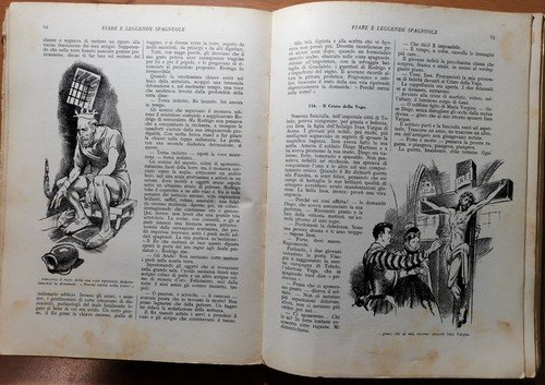 FIABE E LEGGENDE SPAGNUOLE di Marina Spano 1949 Principato libro …