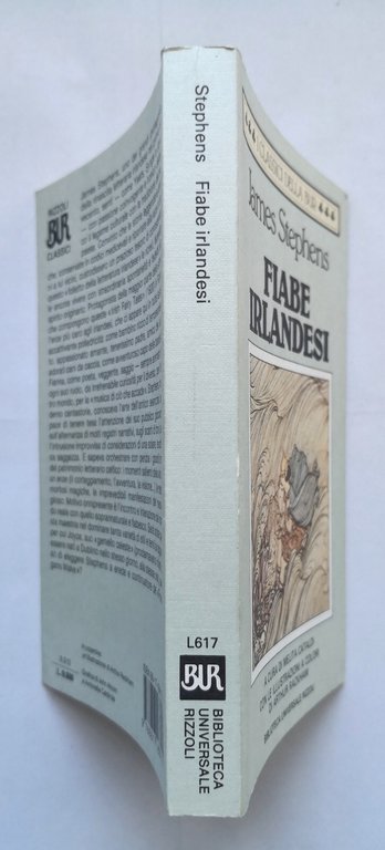 FIABE IRLANDESI di James Stephens 1987 Rizzoli Libro illustrato Arthur …