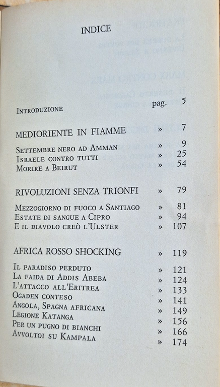 FIAMME SU QUATTRO CONTINENTI di Marco Innocenti guerre degli anni … | Immagine Gallery 4