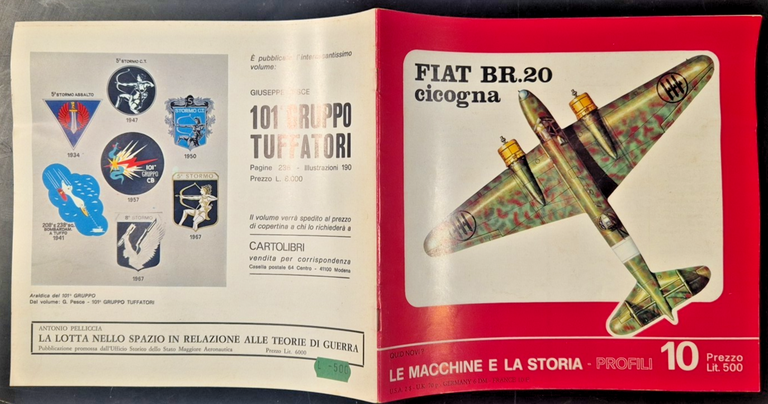 FIAT BR 20 CICOGNA di Italo De Marchi Aeroplano Libro … | Immagine Gallery 3