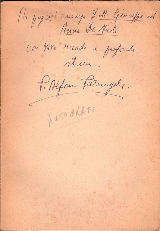 FILIPPO MASCI E IL SUO NEOCRITICISMO di Alfonso Pietrangeli 1962 …