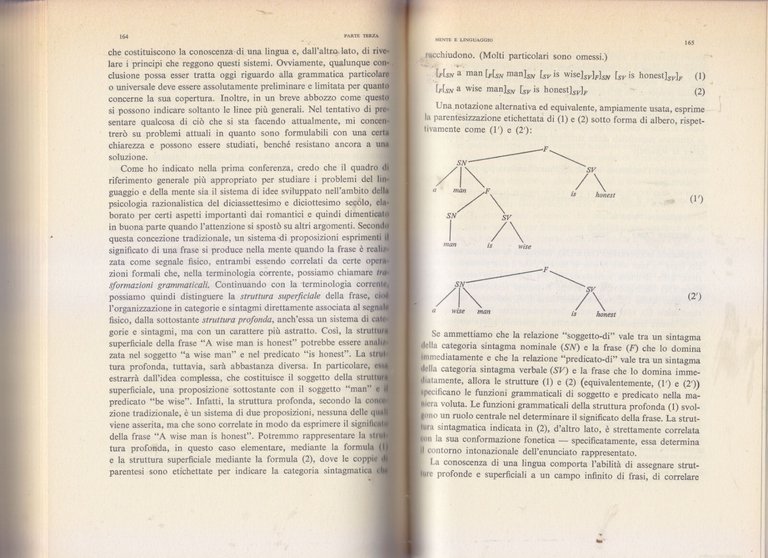 FILOSOFIA DEL LINGUAGGIO di Noam Chomsky ricerche teoriche e storiche …