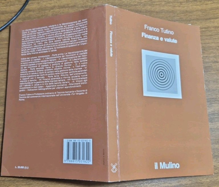FINANZA E VALUTE di Franco Tutino 1991 Il Mulino Libro …