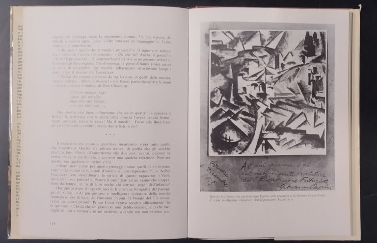FIRENZE FUTURISTA di Marcello Vannucci 1976 Bonechi Libro dal ballo …