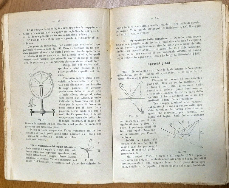 FISICA ad uso degli istituti tecnici di Angelo Battelli 1924 …