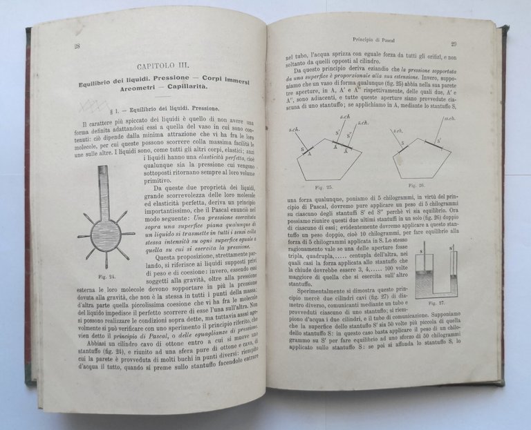 FISICA CHIMICA MINERALOGIA E NOZIONI DI MERCEOLOGIA Lessona 1911 UTET …