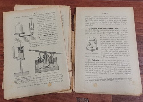 FISICA SPERIMENTALE 2 volumi di Bordi e Morgera 1924 Libro …