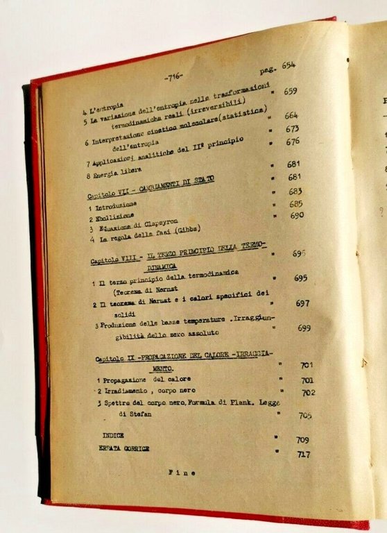 FISICA SPERIMENTALE volume I di Gilberto Bernardini 1946 libro per …