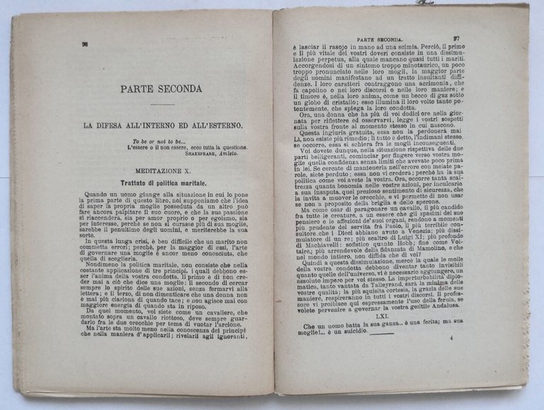 FISIOLOGIA DEL MATRIMONIO di Onorato Di Balzac 1928 Sonzogno Libro …