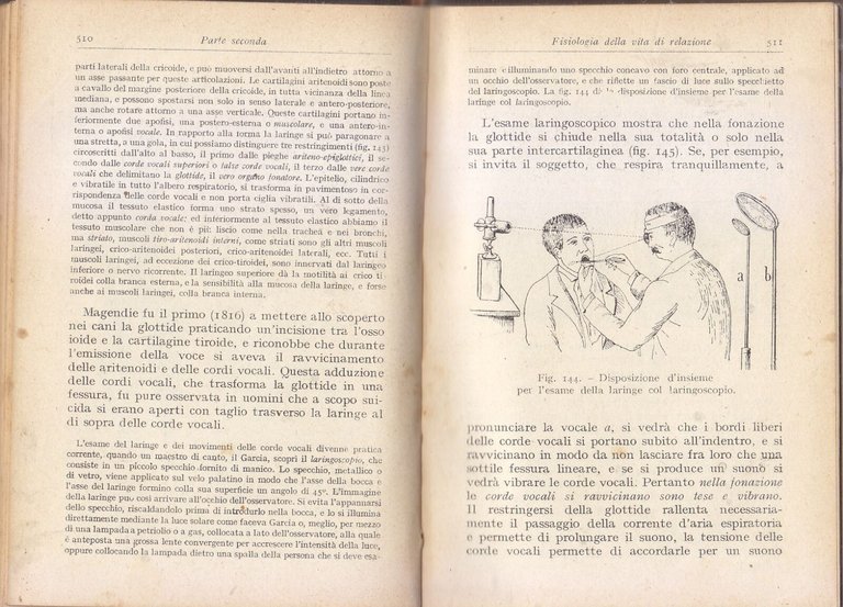 FISIOLOGIA di Angelo Pugliese 1925 Hoepli Manuali libro medicina illustrato
