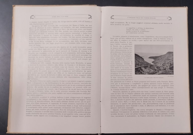 FIUME ZARA LE ISOLE di Attilio Brunialti 1921 LE NUOVE …