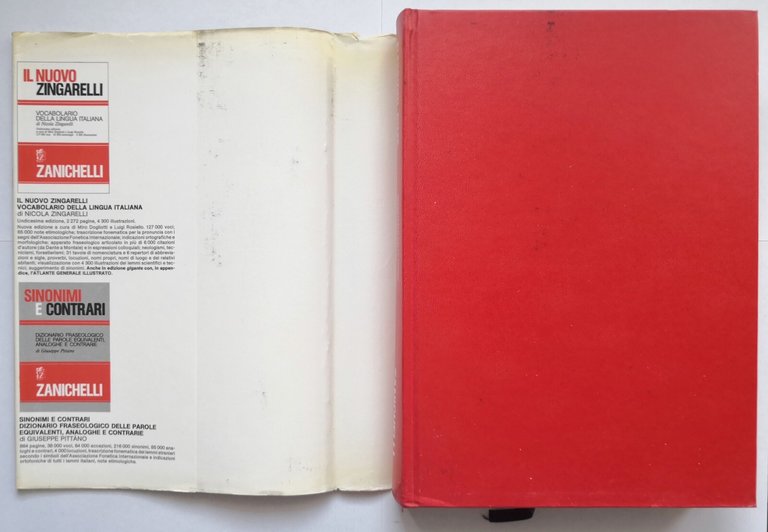 FLESSIONI RIME ANAGRAMMI l'italiano in scatola 1988 Zanichelli Libro dizionari