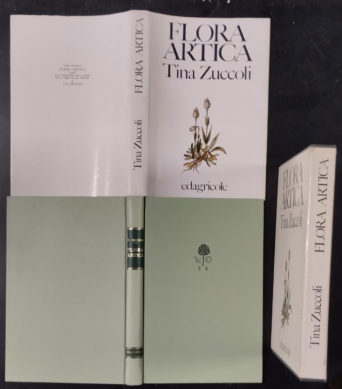 FLORA ARTICA GUIDA ALLA CONOSCENZA di Tina Zuccoli 1973 Edagricole …