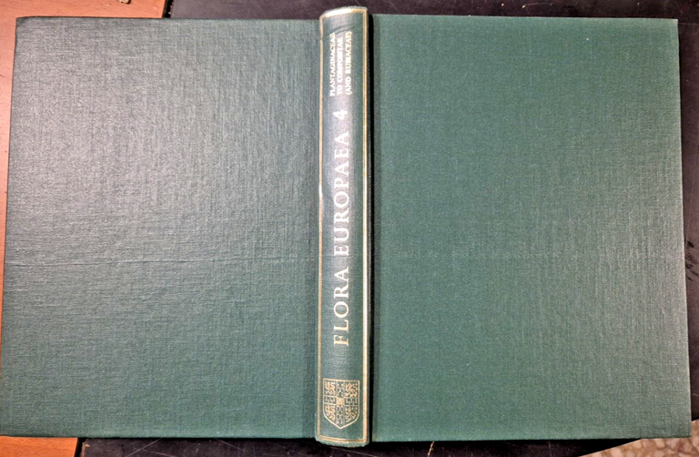FLORA EUROPEA Volume 4 PLATNAGINACEAE COMPOSITAE 1976 Cambridge University Libro