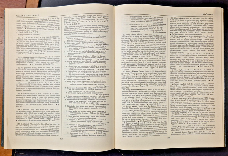 FLORA EUROPEA Volume 4 PLATNAGINACEAE COMPOSITAE 1976 Cambridge University Libro