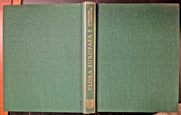 FLORA EUROPEA Volume 5 ALISMATACEAE ORCHIDACEAE 1980 Cambridge University Libro
