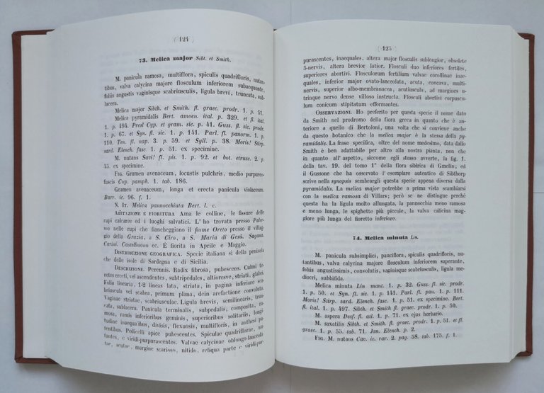 FLORA PALERMITANA di Filippo Parlatore 1992 Libro reprint edizione del …