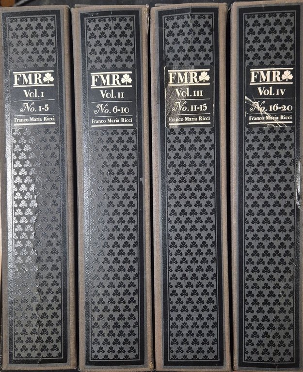 FMR primi 40 numeri in 8 cofanetti Rivista Arte Franco …