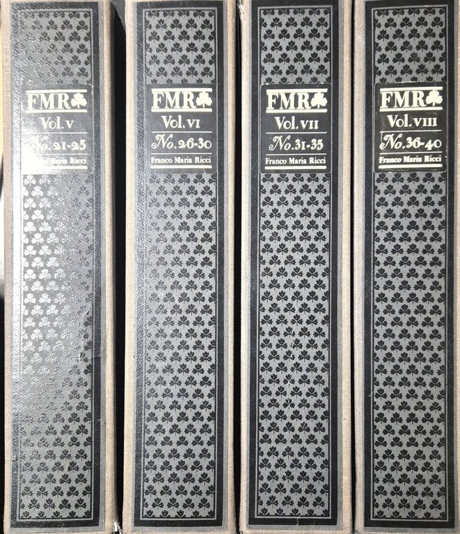 FMR primi 40 numeri in 8 cofanetti Rivista Arte Franco …
