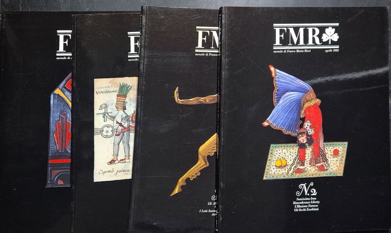 FMR primi 40 numeri in 8 cofanetti Rivista Arte Franco …