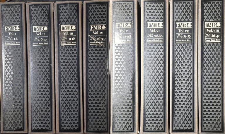 FMR primi 40 numeri in 8 cofanetti Rivista Arte Franco …