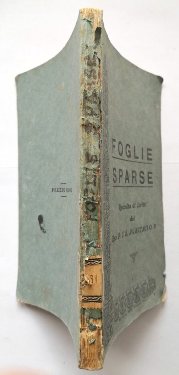 FOGLIE SPARSE di Salvatore Emmanuele Anastasi Editore The Rosary Press …
