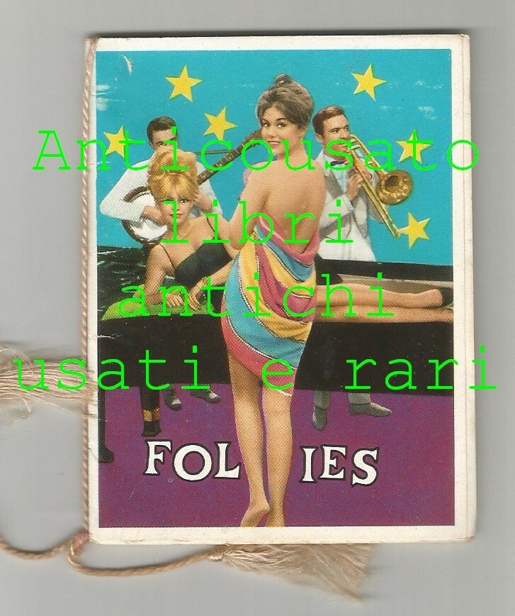 Folies calendarietto da barbiere 1965 trocadero copacabana Mocambo Alhambra