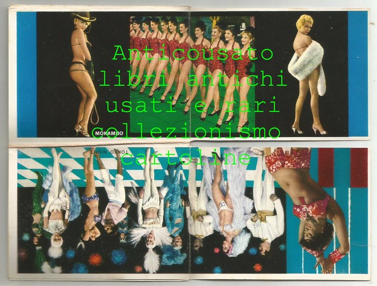 Folies calendarietto da barbiere 1965 trocadero copacabana Mocambo Alhambra