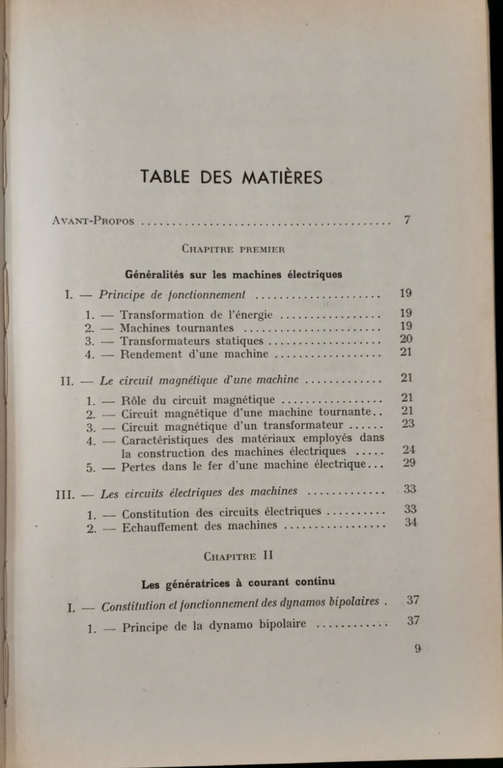 FONCTIONMENT ET EMPLOI DES MACHINES ELECTRIQUES di Jacques Thurin 1964 … | Immagine Gallery 4