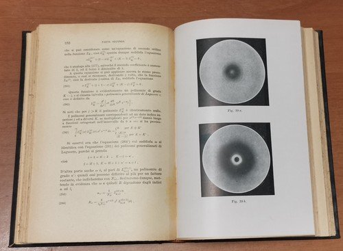 FONDAMENTI DELLA MECCANICA ATOMICA di Enrico Persico 1945 Zanichelli libro