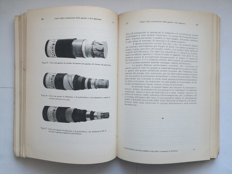 FONDAMENTI DI TELEFONIA di Cecconelli Gagliardi Vallese 1972 Siderea Libro …