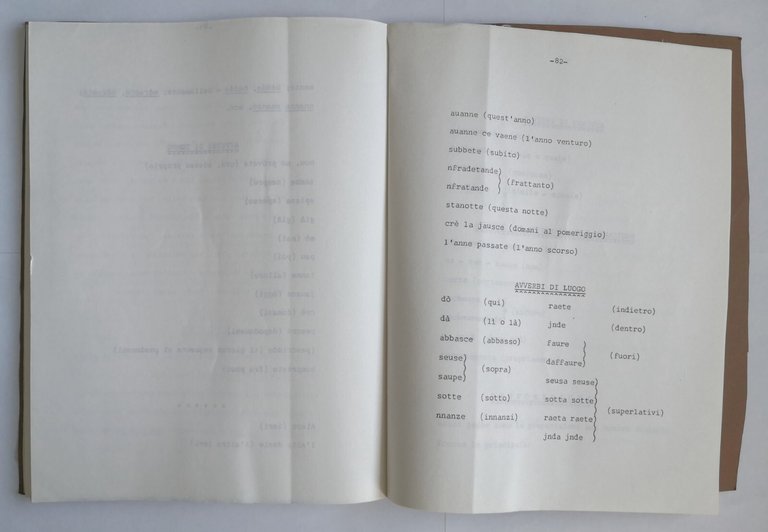 FONOLOGIA E MORFOLOGIA DEL DIALETTO TRANESE di Francesco Ferrara Libro …