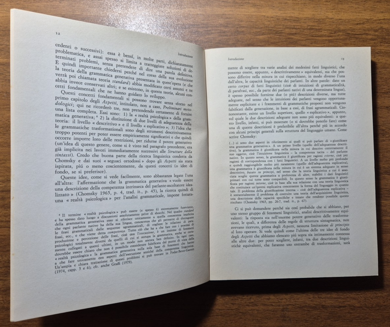 FORMA E INTERPRETAZIONE di Noam Chomsky 1980 Il saggiatore libro …