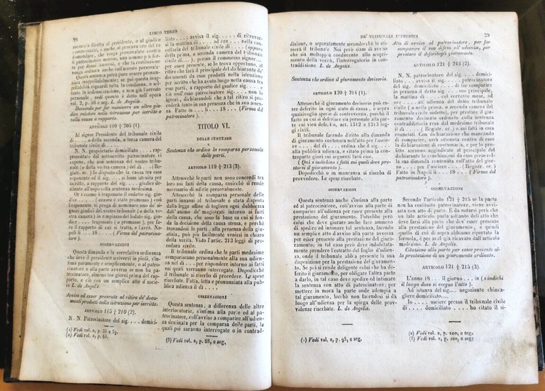 FORMOLARIO GENERALE leggi di procedura civile Luigi De Angelis 1845 …