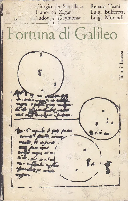 FORTUNA DI GALILEO di De Santilla Zagar Geymonat Teani Bulferetti …