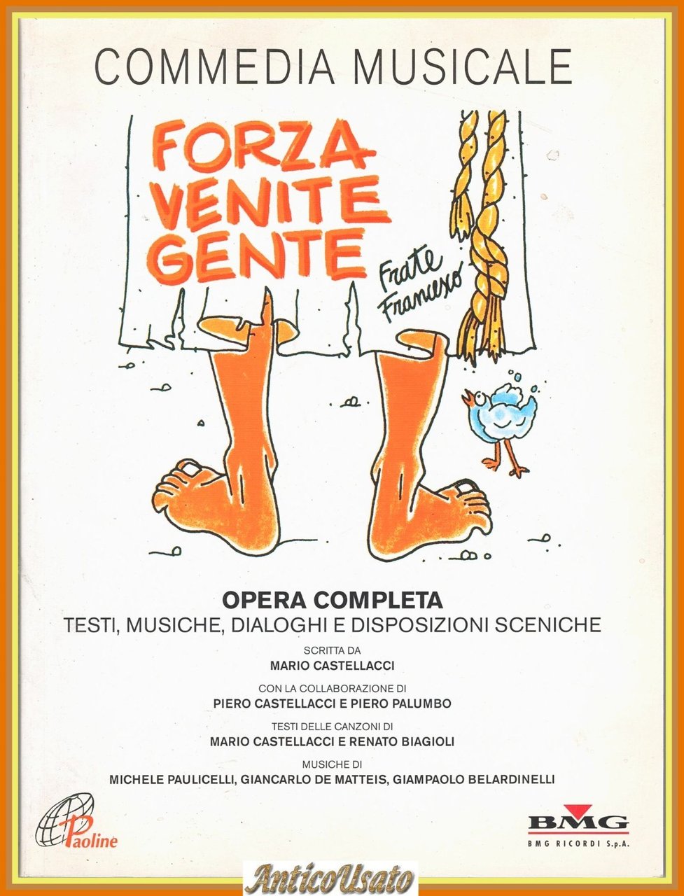 FORZA VENITE GENTE di M Castellacci 2001 Paoline BMG Ricordi … | Immagine principale