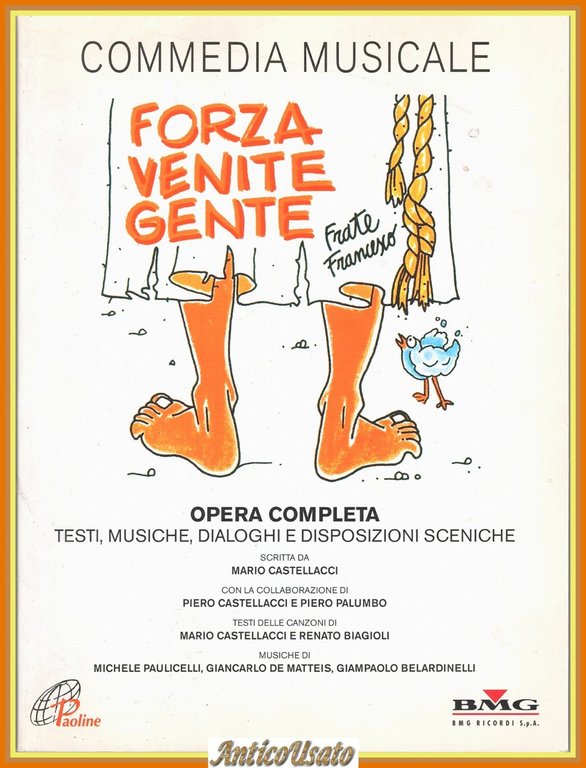 FORZA VENITE GENTE di M Castellacci 2001 Paoline BMG Ricordi … | Immagine Gallery 1